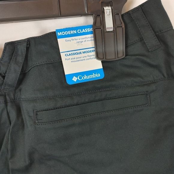 NWT Women’s Size 6 Columbia Kenzie Cove Black Bermuda Shorts 11" Inseam.Waist 1 - Picture 8 of 9